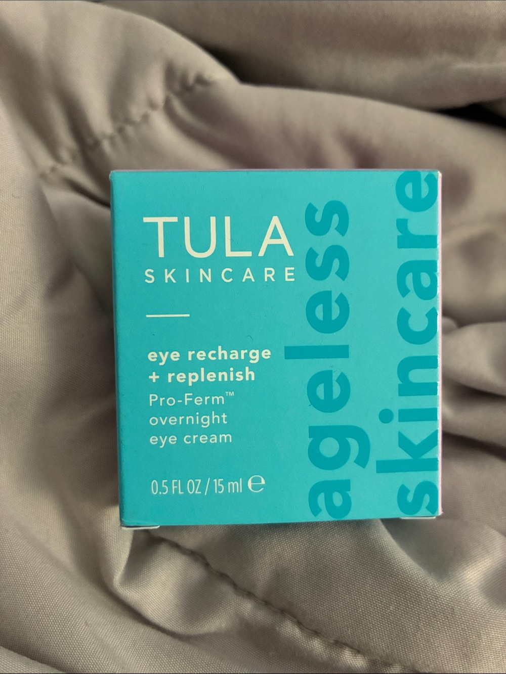 Tula Skincare Eye Recharge + Replenish Cream – Turquoise